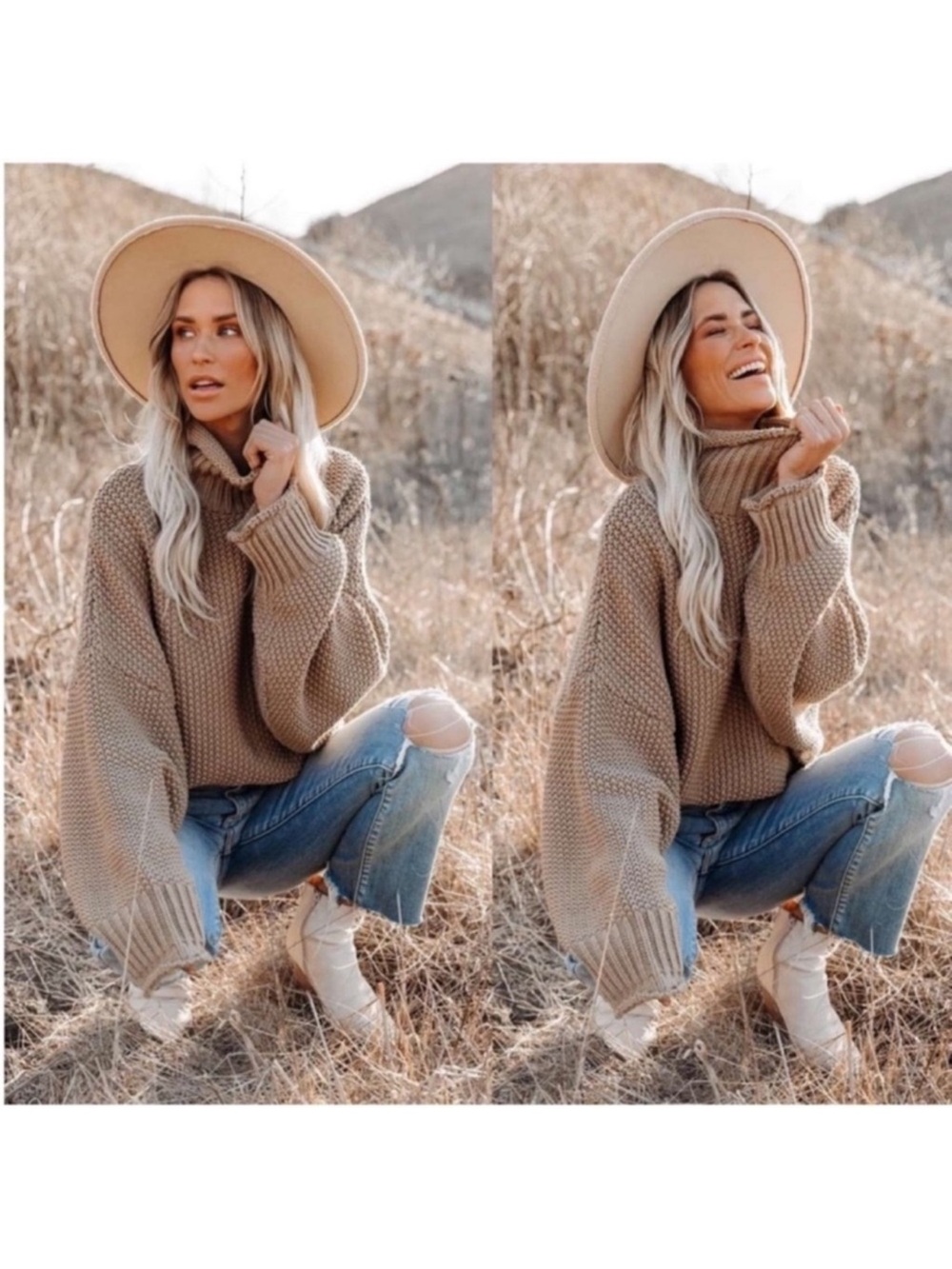 Vici Quay Rolled Neck Sweater